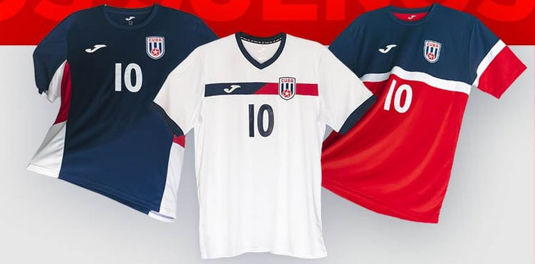 Camisas de Cuba para 2023/2024 (Joma)