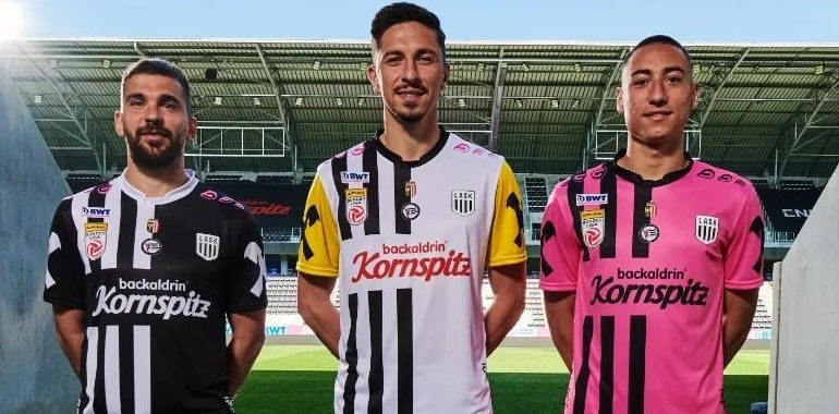 Camisas do LASK Linz para 2023/2024 (BWT)